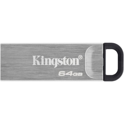 Kingston DataTraveler Kyson 64GB USB 3.2 (Gen 1) Type A Flash Drive - 64 GB - USB 3.2 (Gen 1) Type A - 200 MB/s Read Speed - 5 Year Warranty 64GB USB 3.2 METAL 