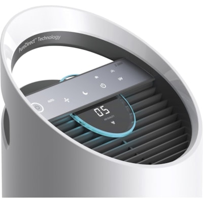 TruSens Medium Air Purifier w/Monitor, White - HEPA, Ultraviolet - 375 Sq. ft. (34838640 mm²) - White WITH SENSORPOD - MEDIUM ROOM 8 X 8 X 22 IN - WHITE