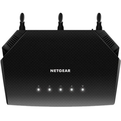 Netgear RAX10 Wi-Fi 6 IEEE 802.11ax Ethernet Wireless Router - Dual Band - 2.40 GHz ISM Band - 5 GHz UNII Band - 225 MB/s Wireless Speed - 4 x Network Port - 1 x Broadband Port - Gigabit Ethernet - VPN Supported  