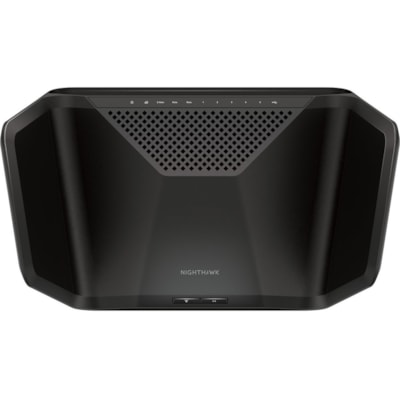 Netgear Nighthawk RAXE300 Wi-Fi 6E IEEE 802.11 a/b/g/n/ac/ax Ethernet Wireless Router - Tri Band - 2.40 GHz ISM Band - 5 GHz UNII Band - 6 x Antenna(6 x Internal) - 998.40 MB/s Wireless Speed - 5 x Network Port - 1 x Broadband Port - USB - 2.5 Gigabit Ethernet - VPN Supported  WRLS 