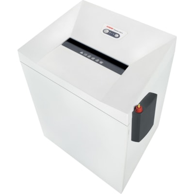 HSM Classic 225.2 Paper Shredder - Continuous Shredder - Cross Cut - 12 Per Pass - for shredding Paper - P-6 - 5.40 in/s (137.16 mm/s) - 11.8" (299.72 mm) Throat - 1.40 kW - White  TYPE II LVL 6 10 SHTS CROSSCUT SHRED SIZE .79MM X 4.8MM 31GAL