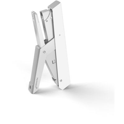Fellowes LX890 Handheld Plier Stapler - Staples Upto 40 Sheet - Staple Size: 1/4" (6.35 mm), 5/16" (7.94 mm) - White - Metal - 1 Each LX890  40 SHEET 
