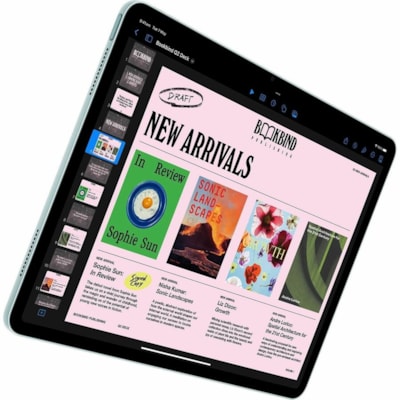 Apple iPad Air 13 (2025) A3269 Tablet - 13" - 8 GB - 512 GB Storage - 5G - Blue - M3 Octa-core (8 Core) 4.05 GHz - 2732 x 2048 - In-plane Switching (IPS) Technology, Liquid Retina Display, True Tone Technology Display - Cellular Phone Capability - GPRS, EDGE, HSPA, HSDPA, LTE, UMTS, HSPA+, DC-HSDPA,  SYST 