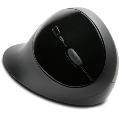 Kensington Pro Fit Ergo Wireless Mouse - Wireless - Bluetooth/Radio Frequency - 2.40 GHz - Black - USB - 1600 dpi - 5 Button(s) - 1 Each BLUETOOTH  WIRELESS - BLACK 