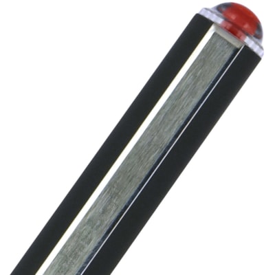 uniball(tm) Vision Rollerball Pens - 0.5 mm (0.02") Micro Pen Point - Red Ink - 1 Each VISION INK WINDOW UNI-FLOW WATER/FADE PROOF DISPOSABLE