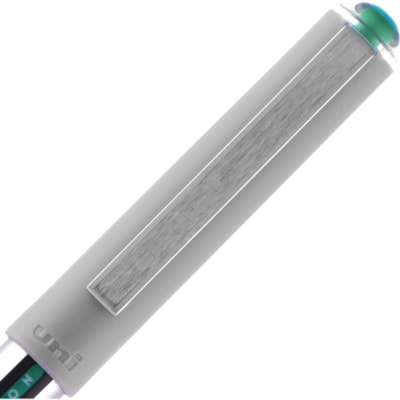 uniball(tm) Vision Rollerball Pens - 0.7 mm (0.03") Fine Pen Point - Green Ink - 1 Dozen VISION WATER/FADE PROOF DISPOSABLE