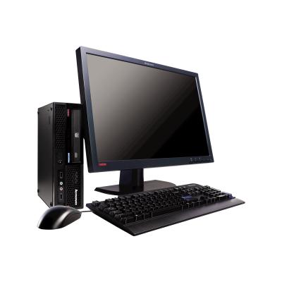 Lenovo ThinkCentre M58p - Eco USFF - Core 2 Duo E8400 3 GHz - vPro - 2 ...