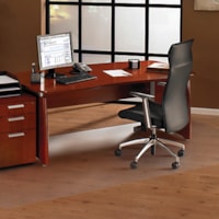 Tapis antistatique en polycarbonate pour planchers durs Floortex, 48 po x 79 po