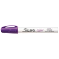 Sharpie Oil-Based Opaque Paint Marker, Purple, Medium Tip