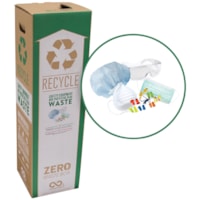 Boîte « zéro déchet » pour équipement de sécurité et de protection TerraCycle, format moyen, 11 po x 11 po x 40 po