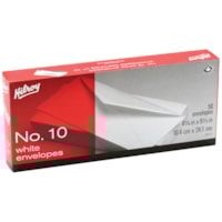Hilroy Standard #10 Boxed White Envelopes
