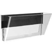 Storex Magnetic Wall Pocket, Clear, Legal Size