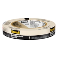 Scotch® Contractor Grade Masking Tape, 18 mm x 55 m