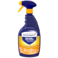 Microban 24 Hour Bathroom Cleaner, Citrus Scent, 946 mL