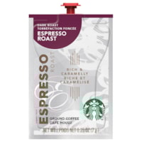 Flavia Starbucks Single-Serve Coffee Freshpacks, Espresso Dark Roast, Carton of 72
