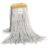 Globe Commercial Products Cotton Wet Mop With Cut End, 24 oz