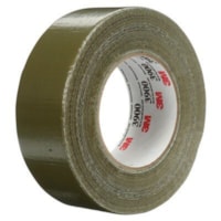 3M 3900 Multi-Purpose Duct Tape, Olive, 7.6 mil, 48 mm x 55 m