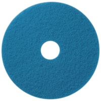 Americo Floor Cleaning Pads, Blue, 18", 5/CS