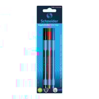 Schneider Slider Edge Ballpoint Pens, Assorted Colours, Extra Broad, Pack of 3