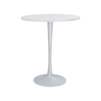 Safco Cha Cha 36" Table Top, White, Table Top Only
