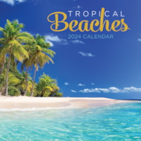 TF Publishing 2024 Calendrier mural des plages tropicales
