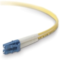 Belkin Singlemode Duplex Fiber Patch Cable LC - LC - 3.3 ft Fiber Optic Network Cable for Network Device - First End: 2 x LC/PC Network - Male - Second End: 2 x LC/PC Network - Male - Patch Cable