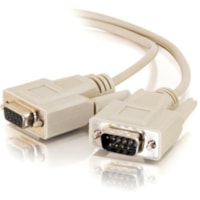 C2G Serial Extension Cable - DB-9 Male - DB-9 Female - 15.24m