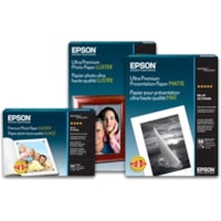 Epson Photographic Papers - 97 Brightness - 97% Opacity - A4 - 8 19/64" (210.82 mm) x 32 4/5 ft (10 m) - 240 g/m² Grammage - Luster - White - 1 / Roll