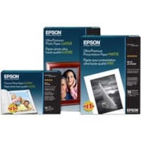 Epson Somerset Fine Art Papers - 36 Brightness - 95% Opacity - 44" x 50 ft - 255 g/m² Grammage - Velvet - White - 1 / Roll