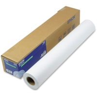 Epson Photographic Papers - 84 Brightness - 94% Opacity - A1 - 24" x 82 ft - 180 g/m² Grammage - Matte - Matte Black - 1 / Roll