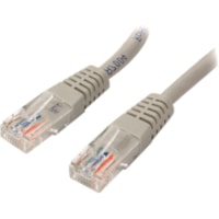 StarTech.com Patch cable - RJ-45 (M) - RJ-45 (M) - 6 ft - UTP - ( CAT 5e ) - Gray - Category 5e - 6 ft - 1 x RJ-45 Male Network - 1 x RJ-45 Male Network - Gray