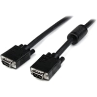 Câble vidéo 6 pi (1,83 m) - 1 chaque StarTech.com - 6 pi (1,83 m) Câble vidéo pour Moniteur - Rallonge - 28 AWG - Noir - 1 chaque