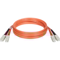 Tripp Lite Fiber Optic Duplex Patch Cable - SC Male - SC Male - 0.91m - Orange