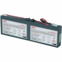 Batterie/pile RBC18 APC by Schneider Electric - 9000 mAh - 12 V DC - Lead Acid - Remplaçable à chaud - 3 Année Durée minimale de la vie de la batterie - 5 Année Durée maximale de la vie de la batterie