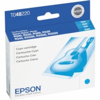 Epson T0482 Original Ink Cartridge - Inkjet - Cyan - 1 Each