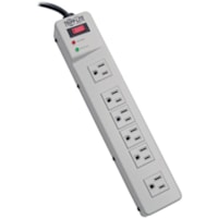 Tripp Lite Protect It! TLM626 6-outlets Surge Suppressor - Receptacles: 6 x NEMA 5-15R - 1340J