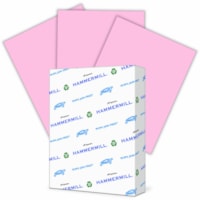 Papier copie et multi-usage Paper for Copy Laser, Jet d'encre - Rose - Recyclé - 30% Contenu recyclé Hammermill - format format lettre - 8 1/2 po (215,90 mm) x 11 po (279,40 mm) - 20 lb (9071,85 g) Poids de Base - Lisse - Sustainable Forestry Initiative (SFI) - Adapté à l'a