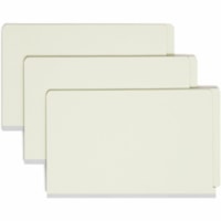 Smead Straight Tab Cut Legal Recycled Classification Folder - 8 1/2" (215.90 mm) x 14" (355.60 mm) - 2" (50.80 mm) Expansion - 2 x 2S Fastener(s) - 2" (50.80 mm) for Folder - End Tab Location - 1 Divider(s) - 25 pt. (8.80 mm) - Pressboard - Gray, Green - Heavy Duty, Tear Resistant - 100% Recycled - 