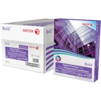 Xerox Color Xpressions+ Copy Paper - 98 Brightness - 92% Opacity - Letter - 8 1/2" (215.90 mm) x 11" (279.40 mm) - 24 lb (10886.22 g) Basis Weight - 90 g/m² Grammage - Smooth - Sustainable Forestry Initiative (SFI) - Uncoated, ColorLok Technology - White, Blue - 5000 Sheets - 500 / Ream