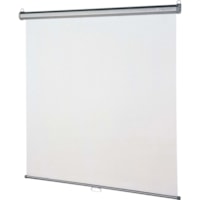 Quartet Manual Projection Screen - 1:1 - Matte White - 96" (2438.40 mm) Height x 96" (2438.40 mm) Width - Wall Mount, Ceiling Mount
