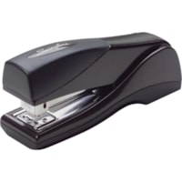 Swingline Optima Grip Compact Stapler - Staples Upto 25 Sheet of 20lb Paper - Holds Upto 105 Staple - Half Strip - Staple Size: 1/4" (6.35 mm) - Graphite Black - Metal - 1 Each