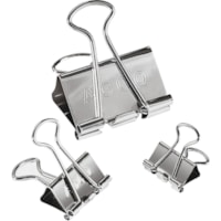 ACCO Smooth Finish Presentation Clips - 110 Sheet Capacity - Long Lasting, Non-slip Grip, Durable - Metal, Tempered Steel - 30 / Pack