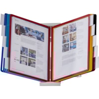 DURABLE - Système d'affichage de référence InstaView - Bureau - 10 Panneaux - Support format lettre 8,50 po (215,90 mm) x 11 po (279,40 mm) Médias - Extensible - 1 chaque