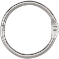 ACCO Loose-Leaf Rings - 1" (25.4 mm) Maximum Capacity - 175 x Sheet Capacity - Silver - Nickel - 100 / Box