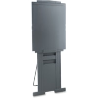 Chevalet de présentation Duramax Quartet - hauteur de 72 po (1828,80 mm) - Plastique - Gris