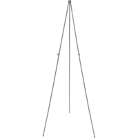 Quartet Instant Easel - 5 lb (2267.96 g) Load Capacity - 63" (1600.20 mm) Height - Steel - Black