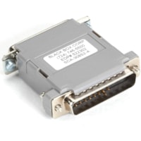 Black Box Null-Modem Adapter - Pinning B, DB25 Male/Male - 1 x 25-pin DB-25 RS-232 Serial Male - 1 x 25-pin DB-25 RS-232 Serial Male 