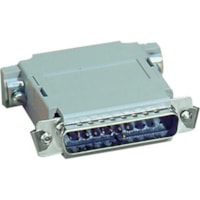 Black Box Null-Modem Adapter - Pinning A, DB25 Male/Female - 1 x 25-pin DB-25 RS-232 Serial Female - 1 x 25-pin DB-25 RS-232 Serial Female 