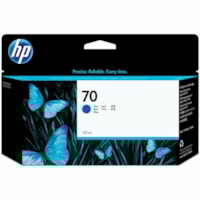 HP 70 (C9458A) Original Inkjet Ink Cartridge - Single Pack - Blue - 1 Each - Inkjet - 1 Each