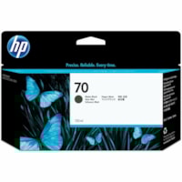HP - Cartouche jet d'encre 70 (C9448A) D'origine Jet d'encre - Packet unique - Noir mat - 1 chaque - 130 mL